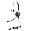 Jabra BIZ 2400 II Duo USB Mic 82 NC CC MS US CA Pack 2406-820-205 - Black Like New