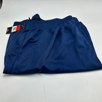 JUMPSTART SQUARE METER MEN'S BASIC SOLID ATHLETIC SHORTS - SIZE: MEN 3XL - NAVY - Brand New