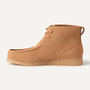 AEMN24812F25 Amazon Essentials Men's Chukka Moc Toe Boots Tan Faux Suede 8.5 - Like New