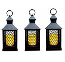 THE NIFTY NOOK Farm House Lanterns {3 Pc Set} 10" Decorative Lanterns NEW - Brand New