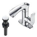 WATERSONG WATERFALL BATHROOM FAUCET 1or3 HOLES RV VESSEL BASIN FAUCET - Chrome Like New