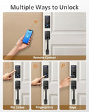 PHILIPS WI-FI SMART LOCK KEYLESS KEYLESS ENTRY, HANDLE - MATTE BLACK/BLACK - Like New