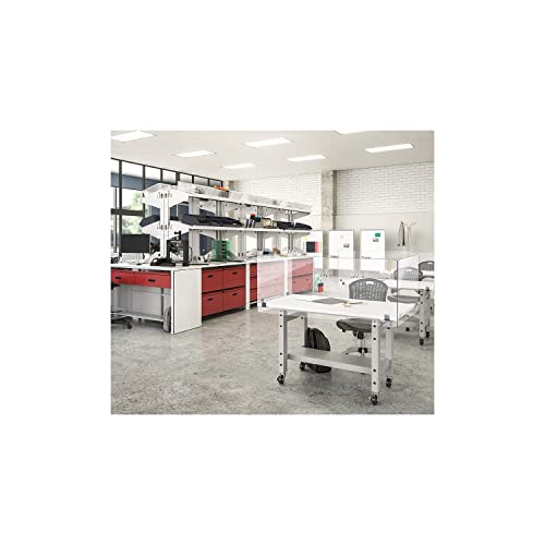 SAFCO 7515 SERIES WELLNESS PANEL 23.5 X 2.5 X 23.5 ACRYLIC CLEAR 7515CL - CLEAR - Brand New
