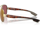COSTA DEL MAR SOUTH POINT POLARIZED AVIATOR 54-20-134 - BRUSHED GOLD/GOLD 580G - Like New