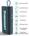 Tronsmart Trip Portable Bluetooth Speaker Wireless IPX7 Waterproof 10W - Blue Like New