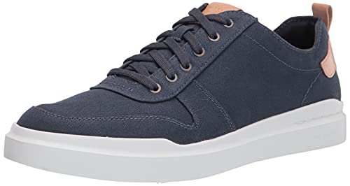 C34716 COLE HAAN MEN'S GRANDPRØ CANVAS COURT Vintage Indigo/Natural Size 11 - Like New