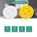 2 Pieces 5 Gallon Bucket Lid Bucket Lid Opener Plastic Storage Bucket B0BG28S98D - Brand New