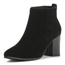 Amaravali Womens Ankle Boots, Casual Chelsea Booties AMFW216-BK-8-XHM - SIZE 9.5 - Like New