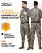 Foxelli Chest Waders, Waterproof 4mm Neoprene Hunting & Fishing Waders - Like New