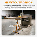 BORA ADJUSTABLE ROLLER STAND 2-PACK FOR TABLE SAW EXTENSION ROLLER PM-5085T-2PK - Like New