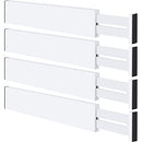 Ryqtop Bamboo Drawer Dividers Organizers, Kitchen Drawer Organizer, B0942PHY9B - Brand New
