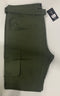 BLU ROCK MENS BELTED CARGO SHORTS - SIZE: MEN 42 - OLIVE - Like New