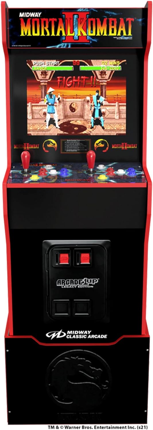 ARCADE1UP Midway Legacy 4 Foot Arcade Machine MID-A-01061 - Mulitcolor Like New