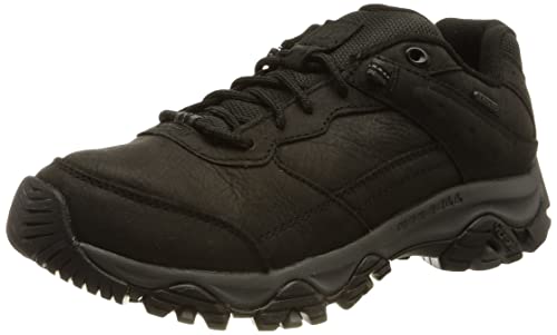 J003811 MERRELL MOAB ADVENTURE 3 WP MEN 13 WOMEN N BLACK - Like New