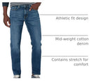AMAZON ESSENTIALS MEN'S ATHLETIC-FIT STRETCH VINTAGE WASH 30W x 28L - Brand New