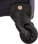 U.S. Traveler Aviron Bay Softside Spinner 3 Piece Luggage US08125L - Purple - Like New