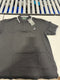 TIGER WOLF 3 BUTTON POLO SHIRT - SIZE: MEN XL - - SIZE: MEN XL - BLACK/WHITE - Brand New