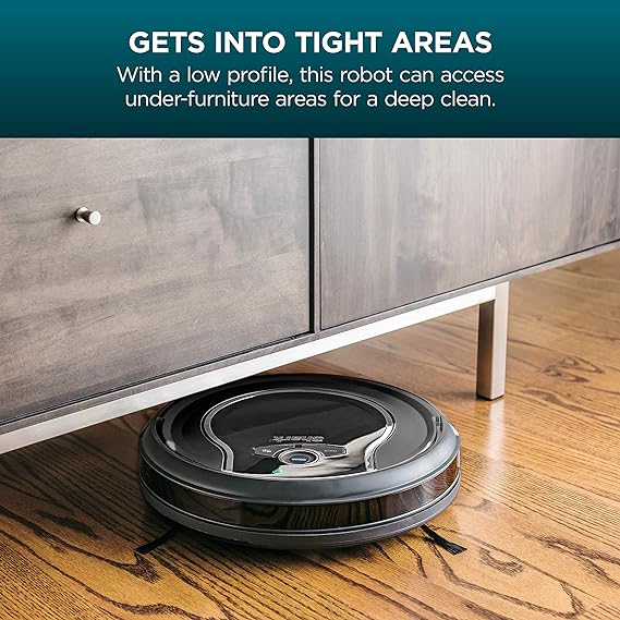 Shark ION Robot Vacuum R75 with Wi-Fi (RV750) - Black - Like New