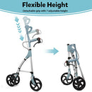 DAILYLIFE 3 Wheel Rollator Walker with Brake Lightweight Folding B0C2PG24KB - Like New