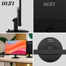 MSI PRO MP242L 3PD5 24" FHD Monitor 100Hz/1ms HDR MP242L-BLACK - Like New