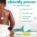 PAMPERS SENSITIVE BABY WIPES 1008 CT (FLIP-TOP + REFILL PACKS) UNSCENTED - WHITE - Brand New