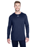 UNDER ARMOUR MEN'S LOCKER LONG SLEEVE T-SHIRT MEN'S NAVY SIZE L - Brand New