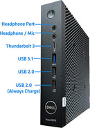 Dell Wyse 5070 Thin Client J5005 8 256 SSD Wyse ThinOS 9.X NO WIFI - Black Like New