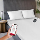 SUNBEAM POLYESTER WI-FI CONNECTED MATTRESS PAD 10 HEAT SETTINGS FULL SIZE WHITE - Brand New