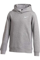 NIKE YOUTH FLEECE PULLOVER HOODIE - SIZE: YOUTH S - GRAY - Brand New