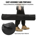 VEVOR 12 X 10 FT HEAVY DUTY BACKDROP STAND, WITH 6 CLAMPS - Like New
