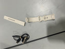 FITBIT CHARGE 5 WHITE BAND SILVER WATCH - WHITE/SILVER - Like New
