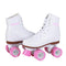 Chicago Rink Roller Skates Classic High-Top Quad Skates Padded Ankle - White - Like New