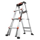 LITTLE GIANT SMARTSTEP 4'-6' MODEL 300 LB RATED ALUMINUM - BLACK /ORANGE - Like New
