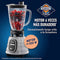 OSTER CLASSIC BLENDER OSTER REVERSIBLE CHROME GLASS JAR - SILVER - Like New