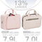 NISHEL Travel Toiletry Bag for Women Large Capacity Makeup Essentials Organizer - Like New
