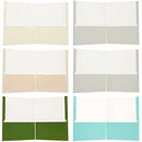 BLUE PANDA 12 Pack of 2 Pocket File Folders, FSFGO-NEW, Assorted Patterns - Brand New