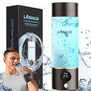 LHSHAD HYDROGEN WATER BOTTLE, PORTABLE HYDROGEN LONIZER, H-4000 - dark blue/gray - Like New