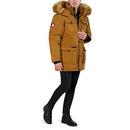 CANADA WEATHER GEAR PARKA COAT FO MEN-INSULATED WINTER JACKET W/FAUX FUR HOOD - Brand New