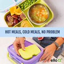 ELLO 45.27OZ BENNI POLYPROPYLENE FOOD STORAGE CONTAINER - PURPLE - Like New