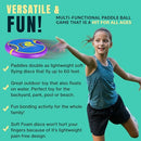 REFRESH SPORTS FUN BOUNCY PADDLE STRINGY BALL TOSS CATCH GAME EASY ST-5005 - Like New