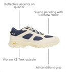 FOF100541 OAKLEY MEN'S SIERRA TERRAIN SNEAKERS TEAM NAVY SIZE 7.5 - Like New