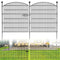BILIBOMPA 10 PANEL DECORATIVE GARDEN FENCE WITH GATE SGDWWL-H5-03 - Like New