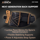 COPPER FIT X-BACK BRACE LOWER BACK PAIN LUMBAR HERNIATED DISC (2XL/3XL) - BLACK - Like New