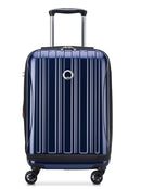 DELSY Paris Helium Aero Hardside Expandable Luggage Spinner Wheels Blue Cobalt - Brand New