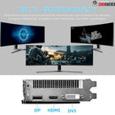 RX 580 8GB GDDR5 256 Bit GPU PCIE 3.0 Dual Fan Cooling Gaming Video Card Black - Like New