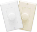 RUSSOUND ALT126R DECORA VOLUME CONTROL, WHITE/LIGHT ALMOND - Scratch & Dent