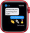 For Parts: Apple Watch 6 GPS Cellular 40mm RED Alum Case RED Band -CRACKED SCREEN/LCD