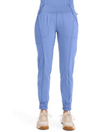 Cherokee Infinity Womens Scrub Jogger Pants Mid Rise Wicking XL PETITE - CIEL - Like New