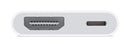 APPLE LIGHTNING TO HDMI ADAPTER MD826AM/A - WHITE - Scratch & Dent