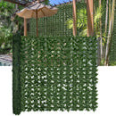 DOPGIB ARTIFICIAL IVY PRIVACY FENCE SCREEN 60" BY 140" 58.5 SQFT - Green - Like New